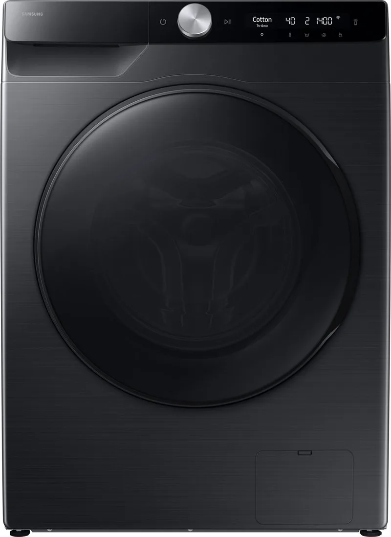 Samsung 6000-serie WD11DG6B85BB - AI Wash - was-droogcombinatie - 6kg - 5 jaar garantie in Nederland fra Samsung i Sort – produktbillede