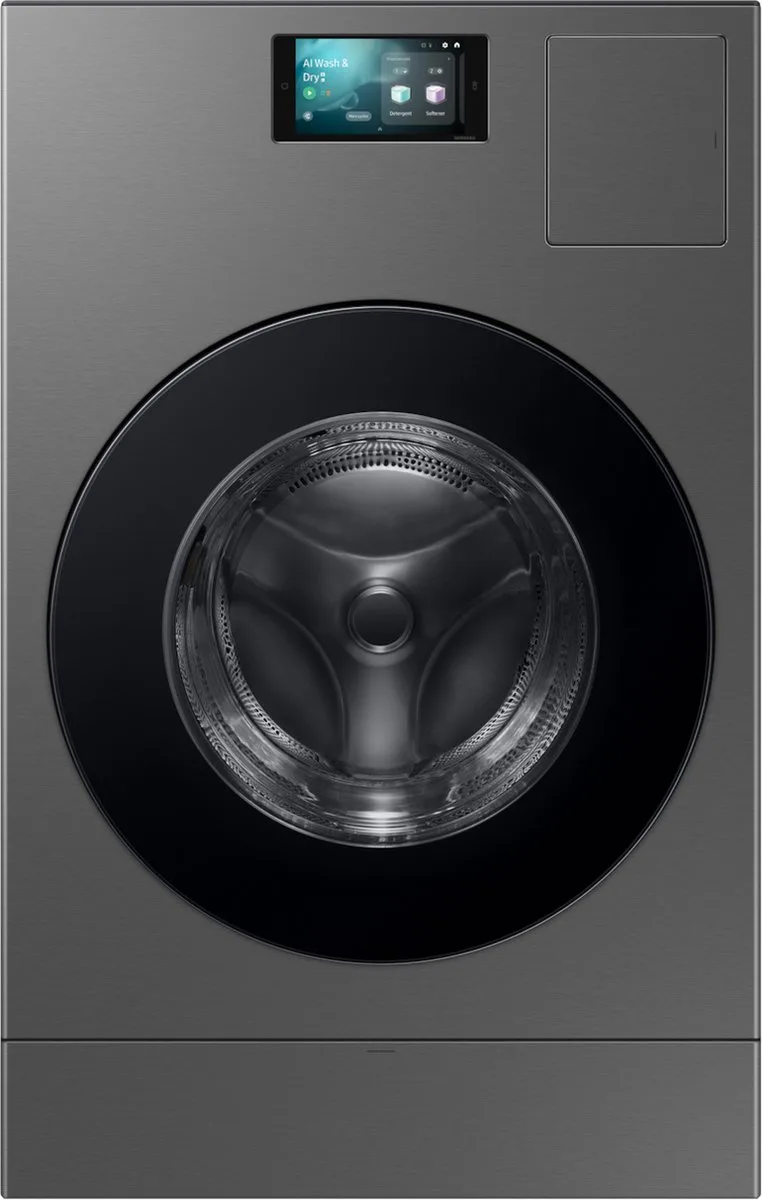 Series 9 WD18DB8995BZ Was-droogcombinatie Vrijstaand Voorlader de Samsung en Argent – photo produit