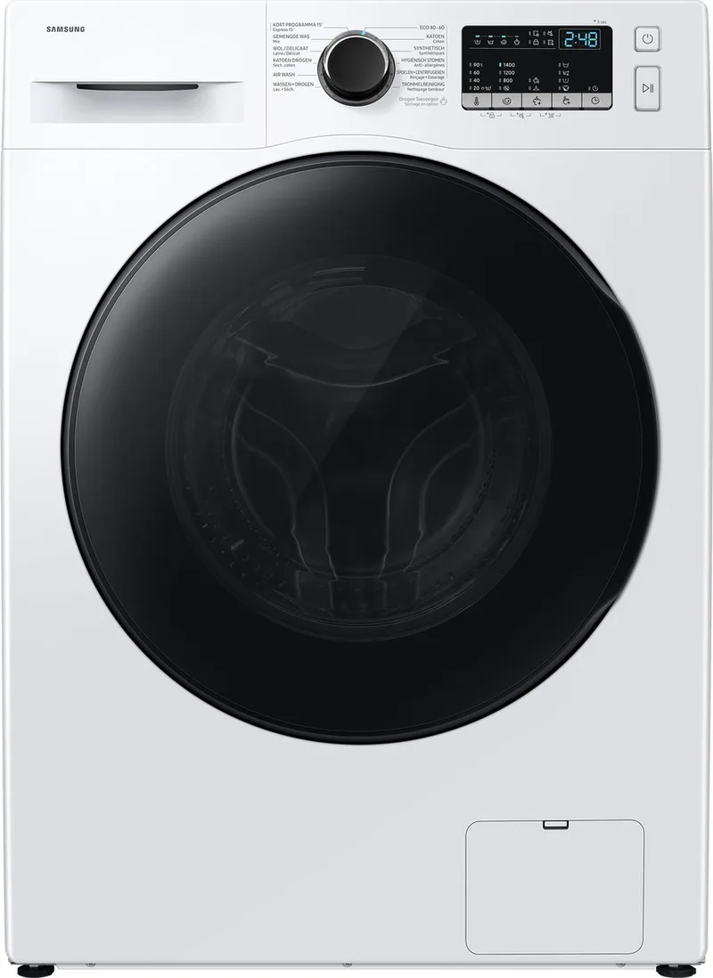 WD8UHG4U04BEEN - Was-droogcombinatie - 1400rpm - Energieklasse A - 5 jaar garantie in Nederland van Samsung in Wit – productfoto