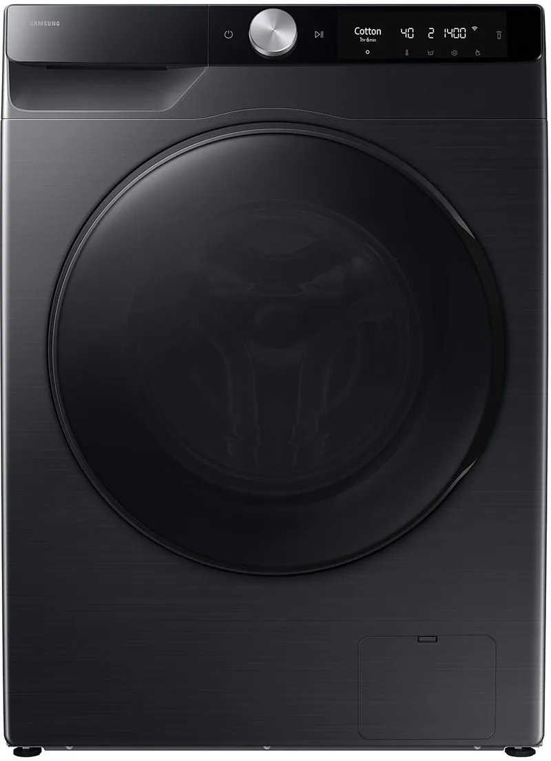 WD90DG6G94BB Was-droogcombinatie - SmartThings - AI Energy Mode - AI Ecobubble™ - 9/5 kg van Samsung in Zwart – productfoto