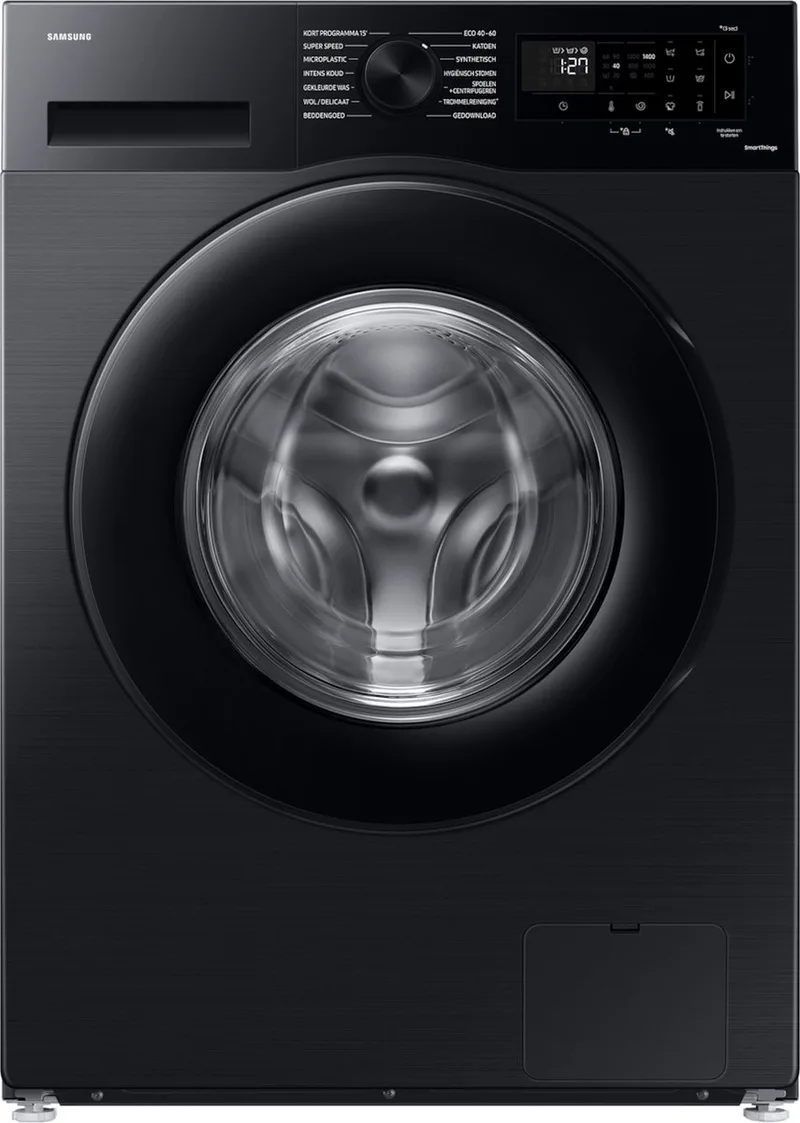 WW11DG5B25AB - SuperSpeed - Wasmachine - 5000-serie - 11 kg - 5 jaar garantie in Nederland von Samsung in Schwarz – Produktfoto
