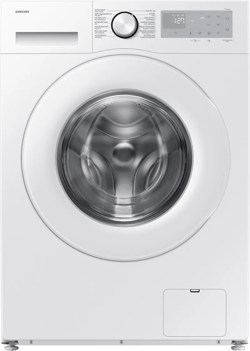 WW1UFG5U34TH 5000-serie - Wasmachine - 10 kg - AI Ecobubble™ met witte display - 5 jaar garantie in Nederland by Samsung in White – product photo