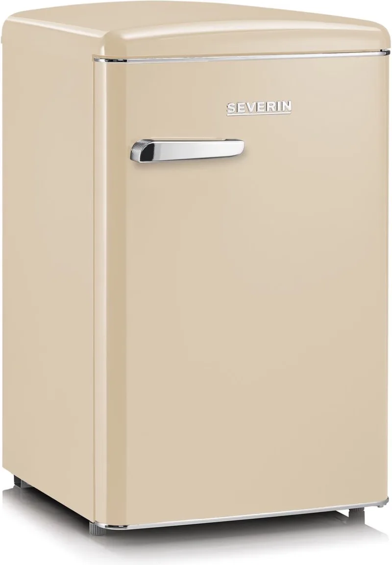 RKS 8833 - Tafelmodel Retro koelkast - creme by Severin in Cream colour – product photo