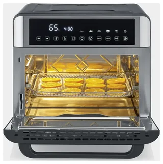 TO 9579 - Bak- en Braadoven - 25 Liter - 12-in-1 combinatie van Oven en Airfryer programma's - Zwart/Zilver de Severin en Zilverzwart – photo produit 2 sur 2