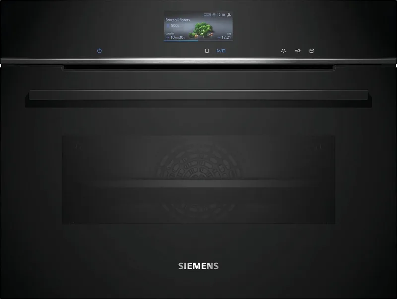 CS736G1B1 - iQ700 - inbouw combi-stoomoven (45 cm) de Siemens en Noir, Rvs – photo produit