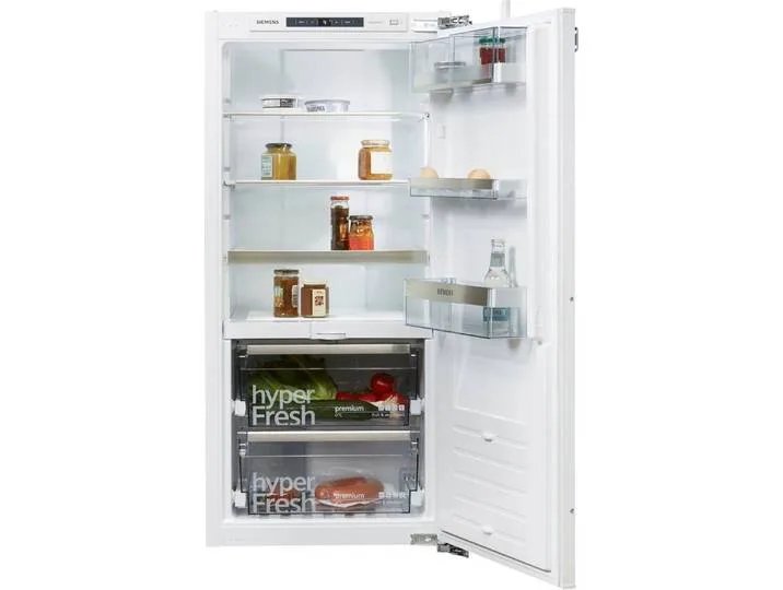 Einbaukühlschrank iQ700 KI41FADE0, 122,1 cm hoch, 55,8 cm breit, HyperFresh Premium 0°C: optimale Lagerung für frische Lebensmittel van Siemens – productfoto