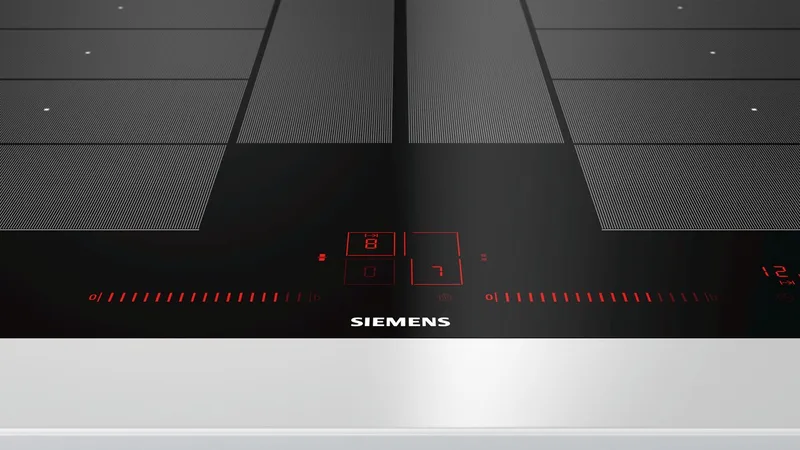 EX801LYC1E inductiekookplaat Inbouw 5 zone(s) by Siemens in Black – product photo