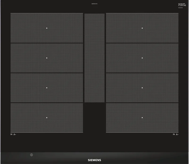 Inductiekookplaat Siemens AG EX675LYC1E 60 cm by Siemens in Black – product photo