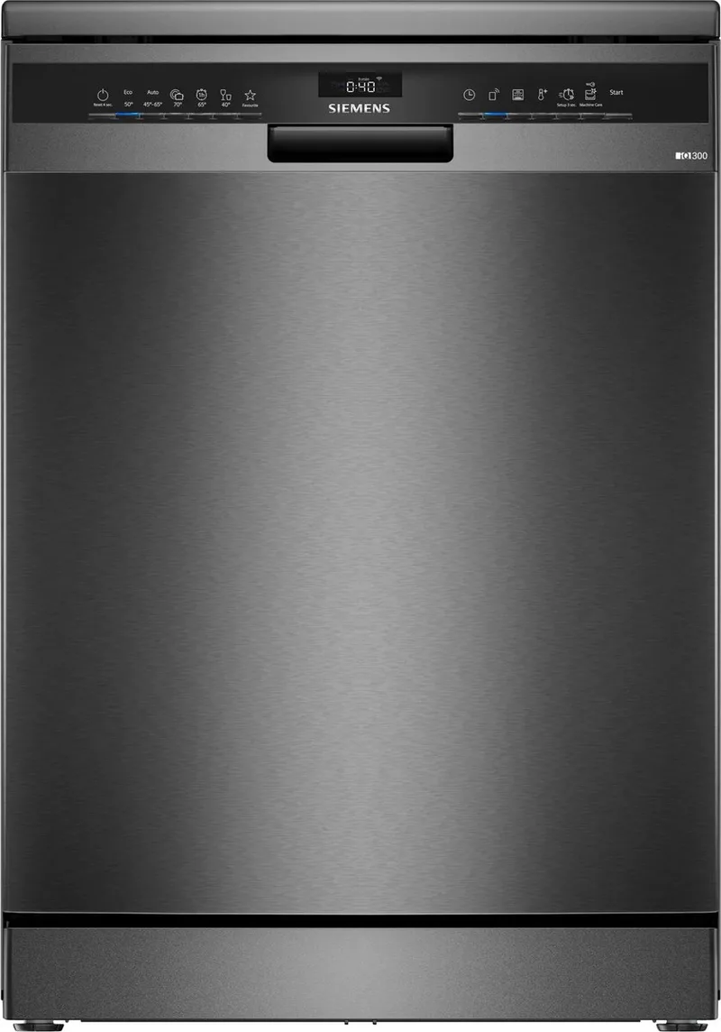 iQ300 SN23EC03AE vaatwasser Vrijstaand 13 couverts by Siemens in Black – product photo