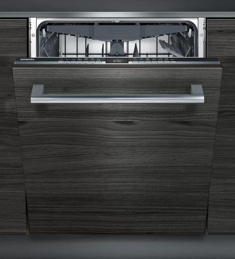 iQ300 SN63HX61CE vaatwasser Volledig ingebouwd 14 couverts D by Siemens in Hout – product photo