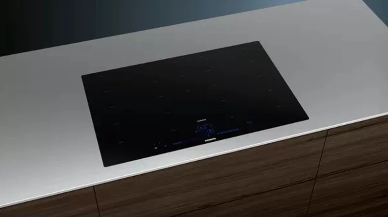 iQ700 EX808LYV5E kookplaat Ingebouwd 79.2 cm Inductiekookplaat zones 4 zone(s) van Siemens in Zwart – productfoto