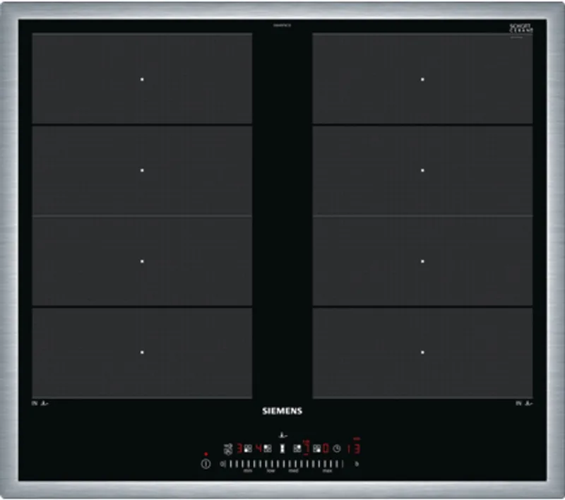 iQ700 - Inductie kookplaat - 60 cm by Siemens in Black, Roestvrijstaal – product photo