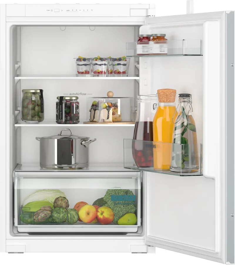 KI21RNSE0 - iQ100 - Inbouw koelkast - 87.4 cm x 54.1 cm - Sleepdeur - superKoelen: snel koelen van verse producten de Siemens – photo produit