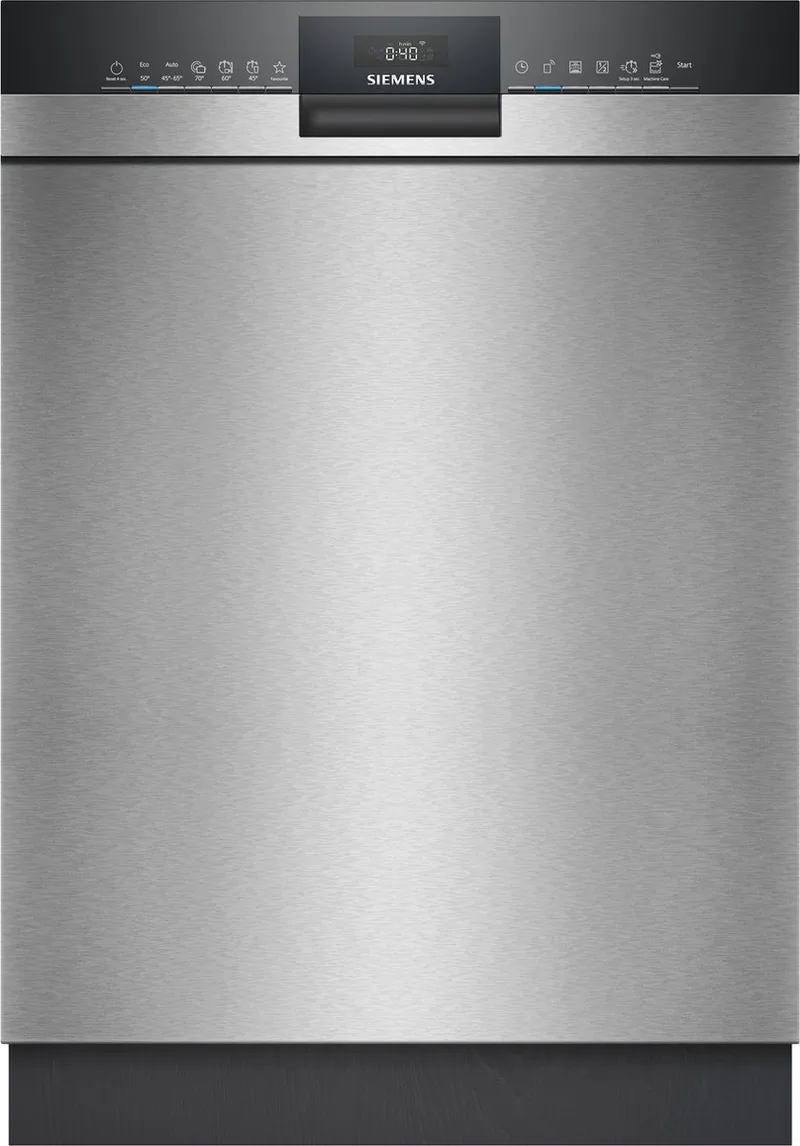 SN43ES22CE - iQ300 - Vaatwasser - Inbouwvaatwasser - Onderbouw - 60 cm - Energielabel A - varioSpeed Plus: je vaat tot wel drie keer zo snel schoon -Home Connect by Siemens in Rvs – product photo