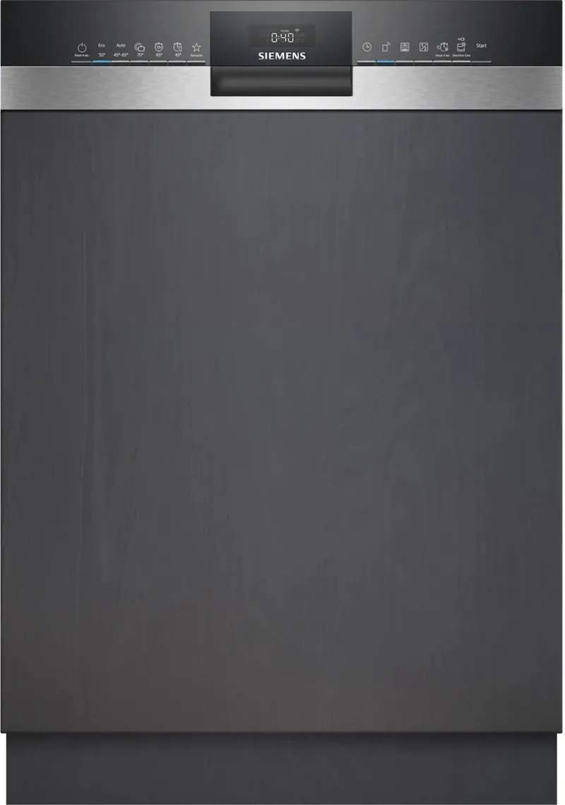 SN53ES06VE - iQ300 -Vaatwasser - Inbouwvaatwasser -Half intergreerbaar - 60 cm - Home Connect - varioSpeedPlus: Was en droog de vaat tot drie keer sneller by Siemens – product photo