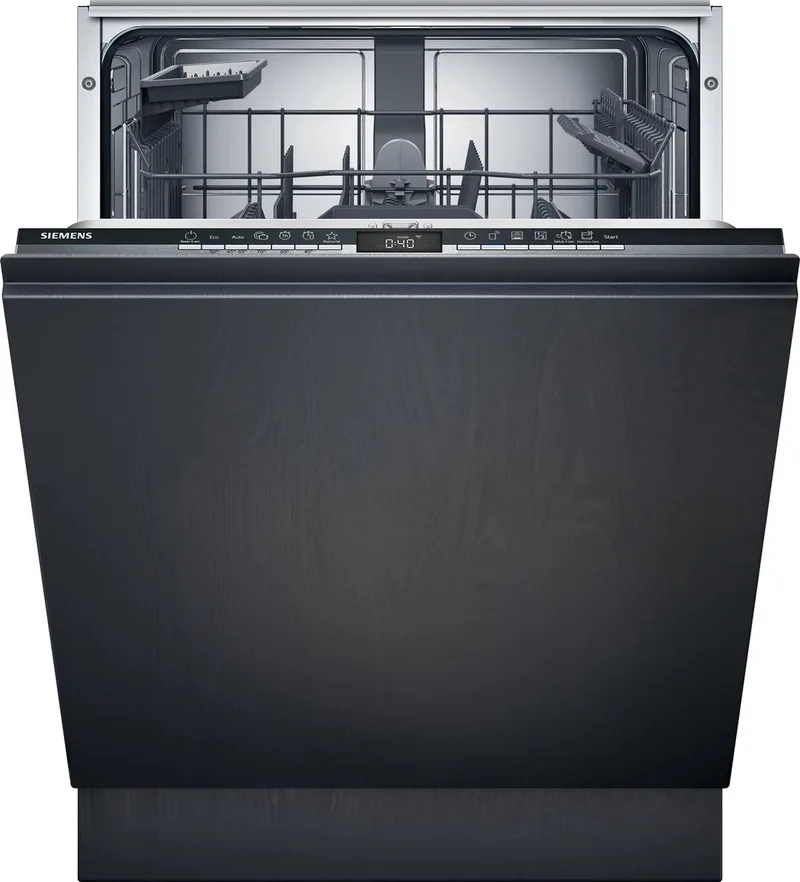 SN63EX02AE - Vaatwasser - Volledig ingebouwd - 13 couverts - 42 dB by Siemens in Black, Grafiet – product photo