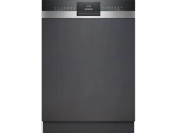 teilintegrierbarer Geschirrspüler iQ300 SN53ES27BE, 9 l, 13 Maßgedecke, Bis zu drei Mal schneller spülen und trocknen. von Siemens – Produktfoto