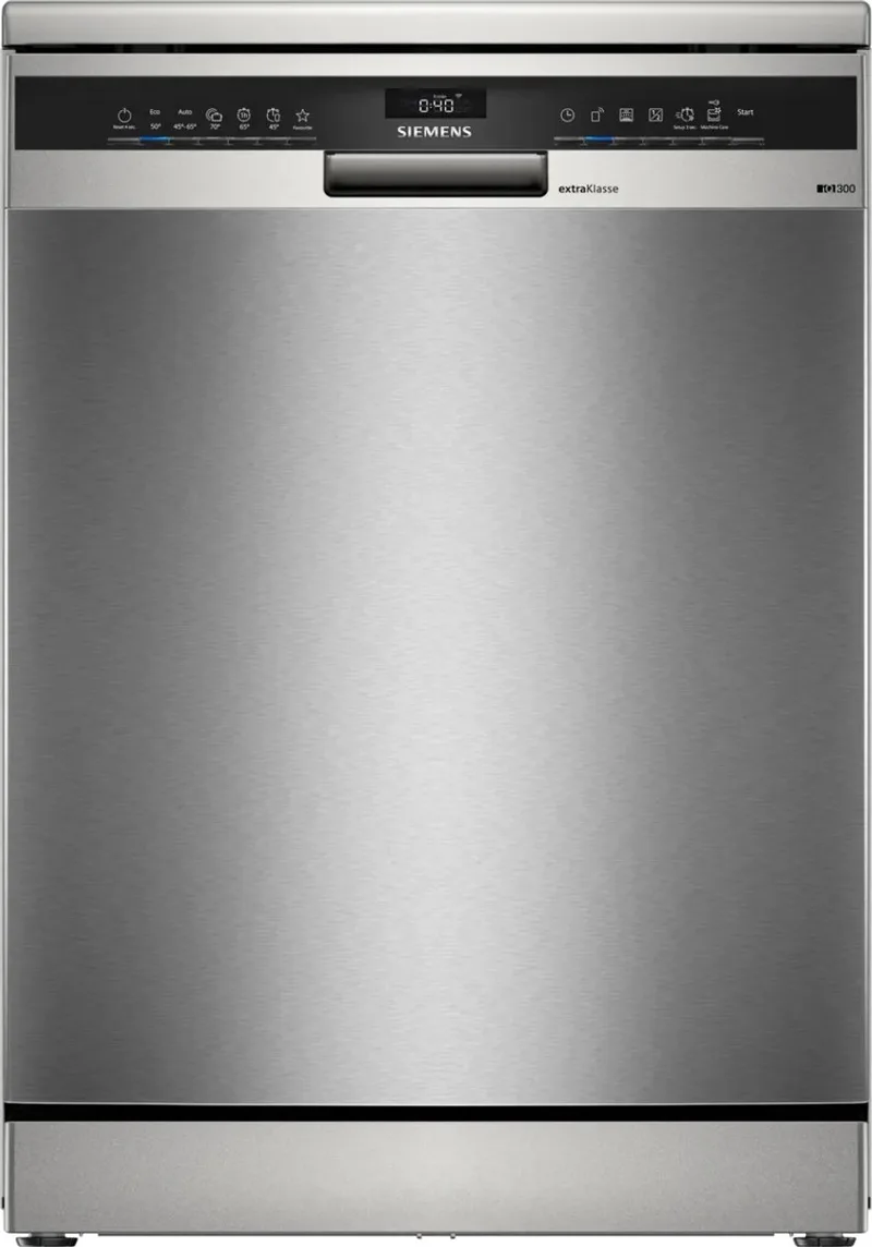 vaatwasser SN23HI02LE -D- 42dB von Siemens in Silber – Produktfoto