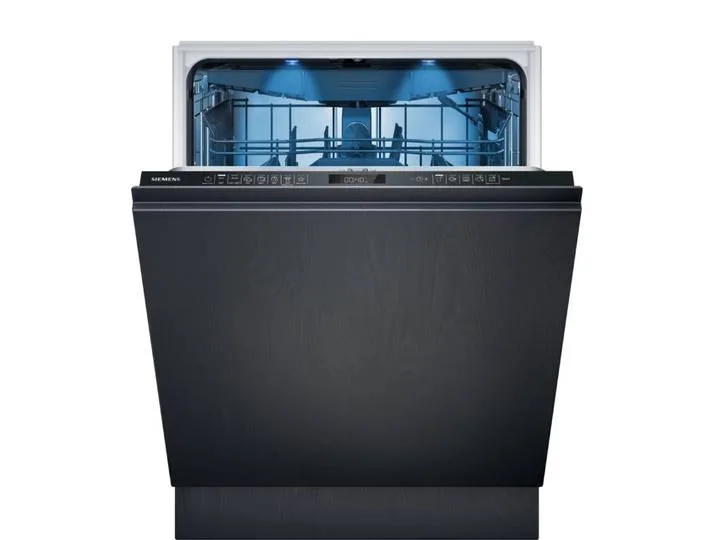 vollintegrierbarer Geschirrspüler iQ500 SN65YX07CE, 14 Maßgedecke, Energiesparlösungen mit smartStart und hohe Flexibilität beim Beladen van Siemens – productfoto