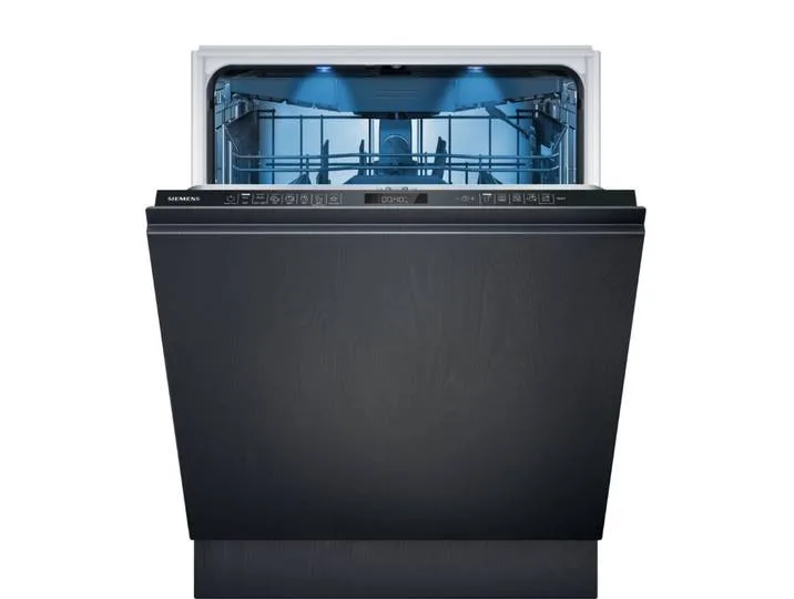 vollintegrierbarer Geschirrspüler iQ500 SX95EX16CE, 14 Maßgedecke, VarioScharnier und glassZone für empfindliche Gläser van Siemens – productfoto