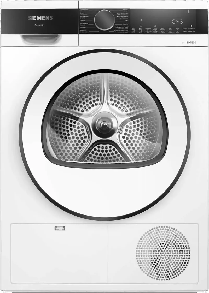 Warmtepompdroger - WQ41G2M0FG by Siemens in White – product photo