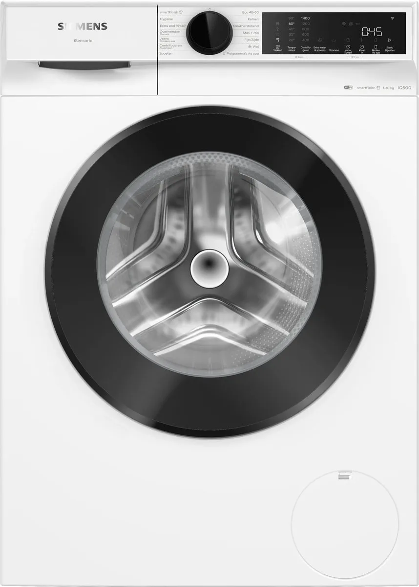 WG54J201NL - iQ500 - Wasmachine - 10 kg - 1400 rpm de Siemens en Blanc – photo produit