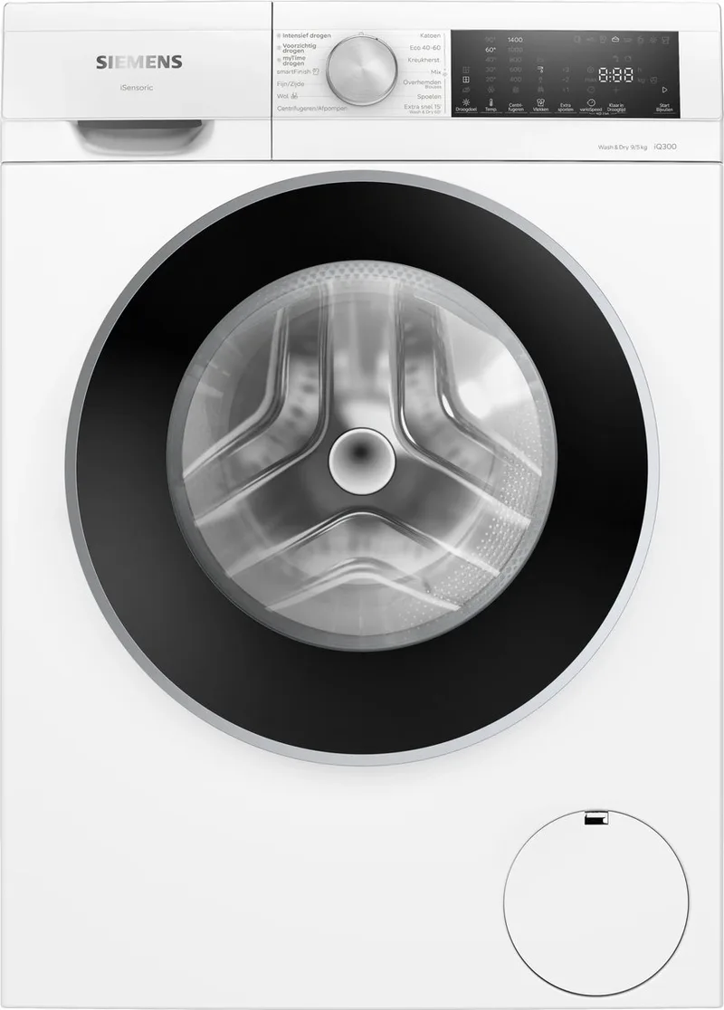 WN44A101NL - iQ300 - Was-droogcombinatie - 9/5 kg - 1400 rpm de Siemens en Blanc – photo produit