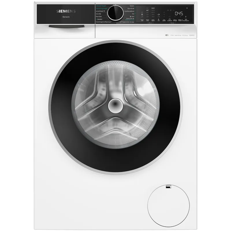 WN54G2A8NL Was-droogcombinatie Wit fra Siemens – produktbillede