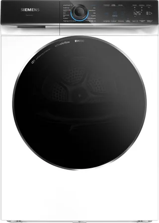 WR47B2C7NL - iQ700 - Wasdroger - Warmtepompdroger - 9 kg - SmartFinish vermindert kreukels tot 50% - Blijvend energiezuinig met zelfreinigende condensor - arioSpeed Plus: verkort de droogtijd met maar liefst 44% - Zeer stil