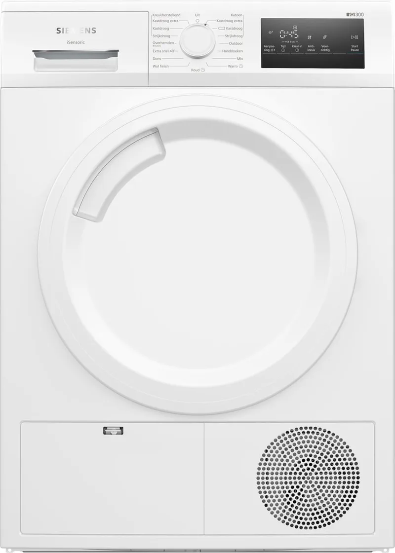 WT43H200NL - iQ300 - Warmtepompdroger - Energielabel A++ van Siemens in Wit – productfoto