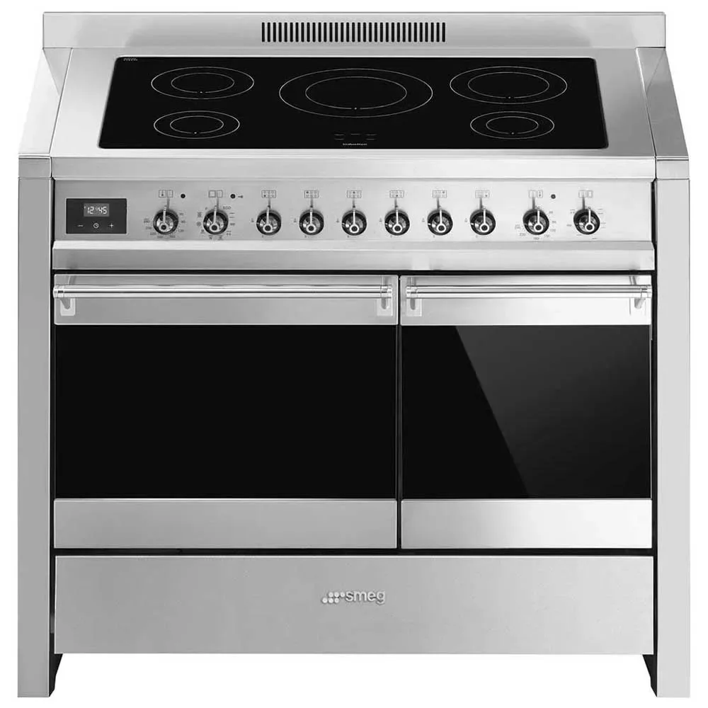 A2pyid-81 100 Cm Induktionskomfur Med Ovn 4 Blus fra Smeg – produktbillede