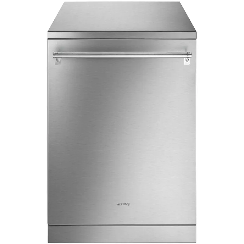 LVS345BQSTX Vrijstaande vaatwasser Grijs van Smeg – productfoto