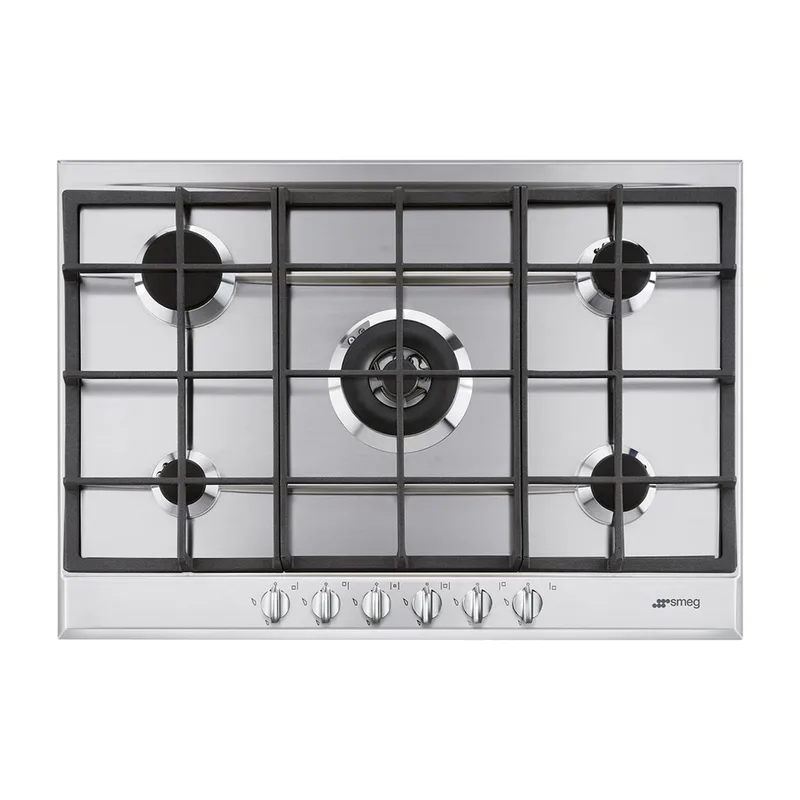 P272XGHNLK Gas kookplaat Grijs fra Smeg – produktbillede
