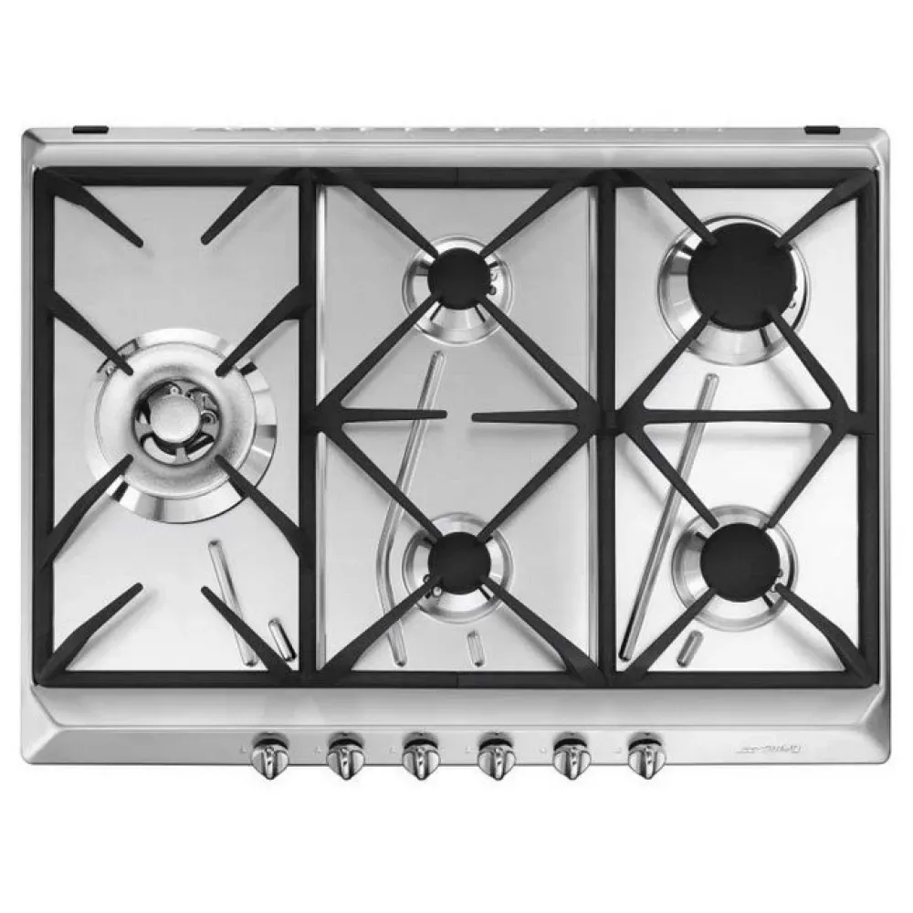 Contemporanea Srv575gh5 70- Gaskomfur 75 Cm fra Smeg – produktbillede