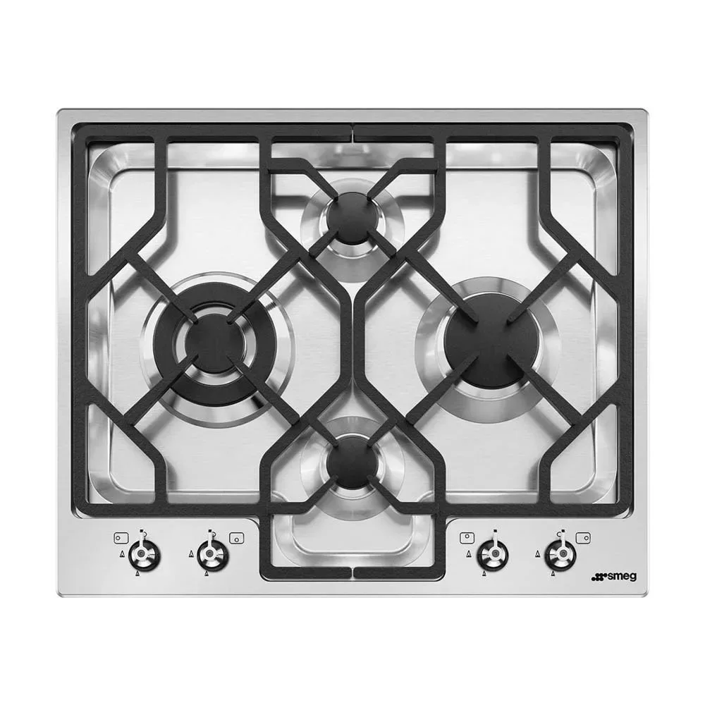 Pgf64-4 Gaskomfur 60 Cm 4 Blus fra Smeg – produktbillede