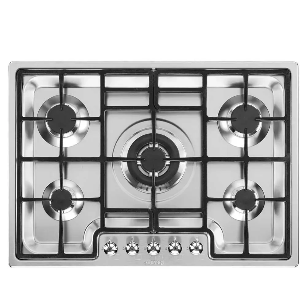 Pgf75-4 75 Cm Gaskomfur 5 Blus fra Smeg – produktbillede