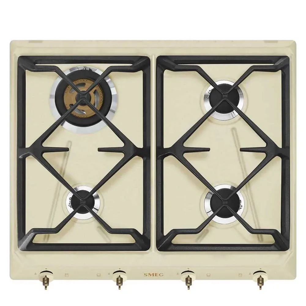 Srv864pogh 60 Cm Gaskomfur 4 Blus fra Smeg – produktbillede