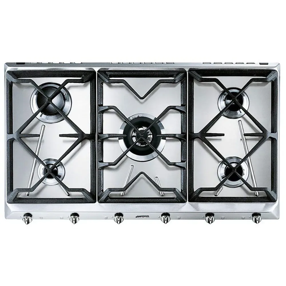 Contemporanea Srv596gh5 Gaskomfur 90 Cm fra Smeg – produktbillede