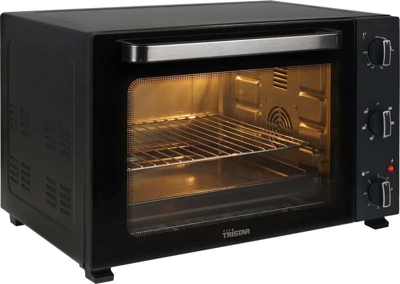 OV-3665 - Convectie Oven - 48L - 1800W - Vrijstaand - Zwart van Tristar in Zwat – productfoto 1 van 2