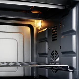 Vrijstaande oven OV-3640 - Bakoven 2000W - 60L - 90 tot 230⁰C - 5 Voorgeprogrameerde standen van Tristar in Zwart – productfoto 2 van 2