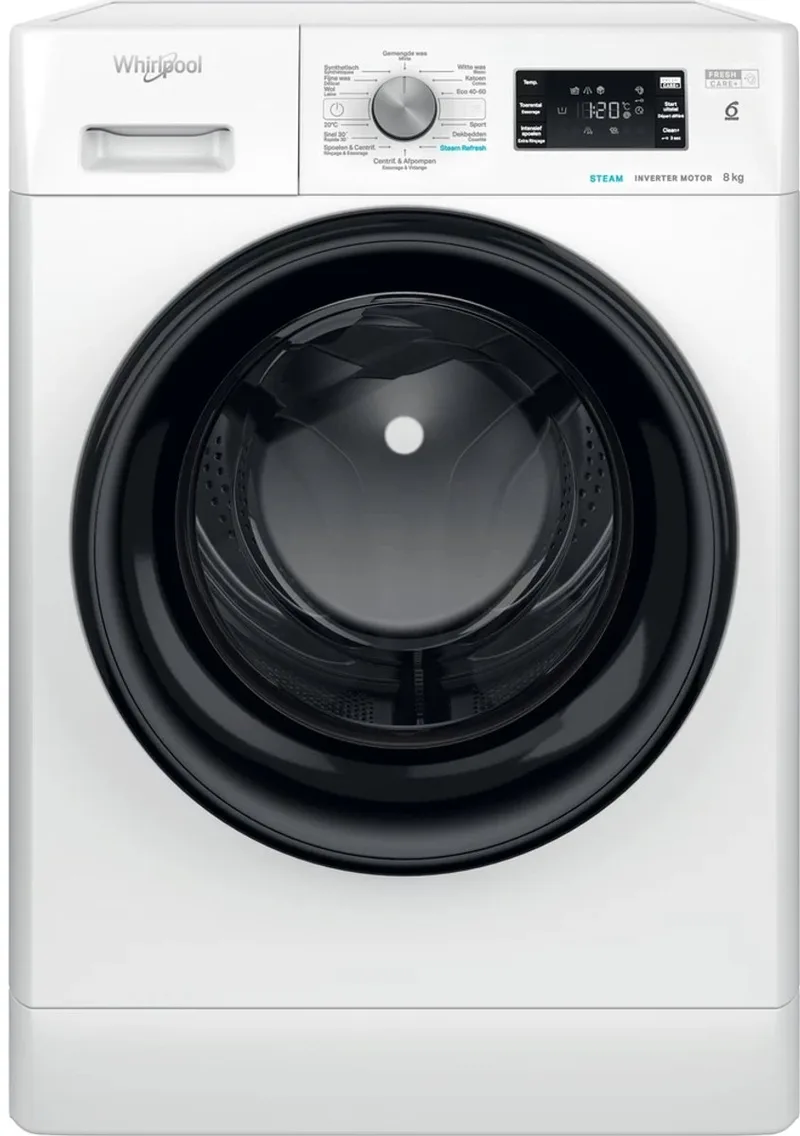 FFB 8469 BV BE wasmachine Voorbelading 8 kg 1400 RPM de Whirlpool en Blanc – photo produit
