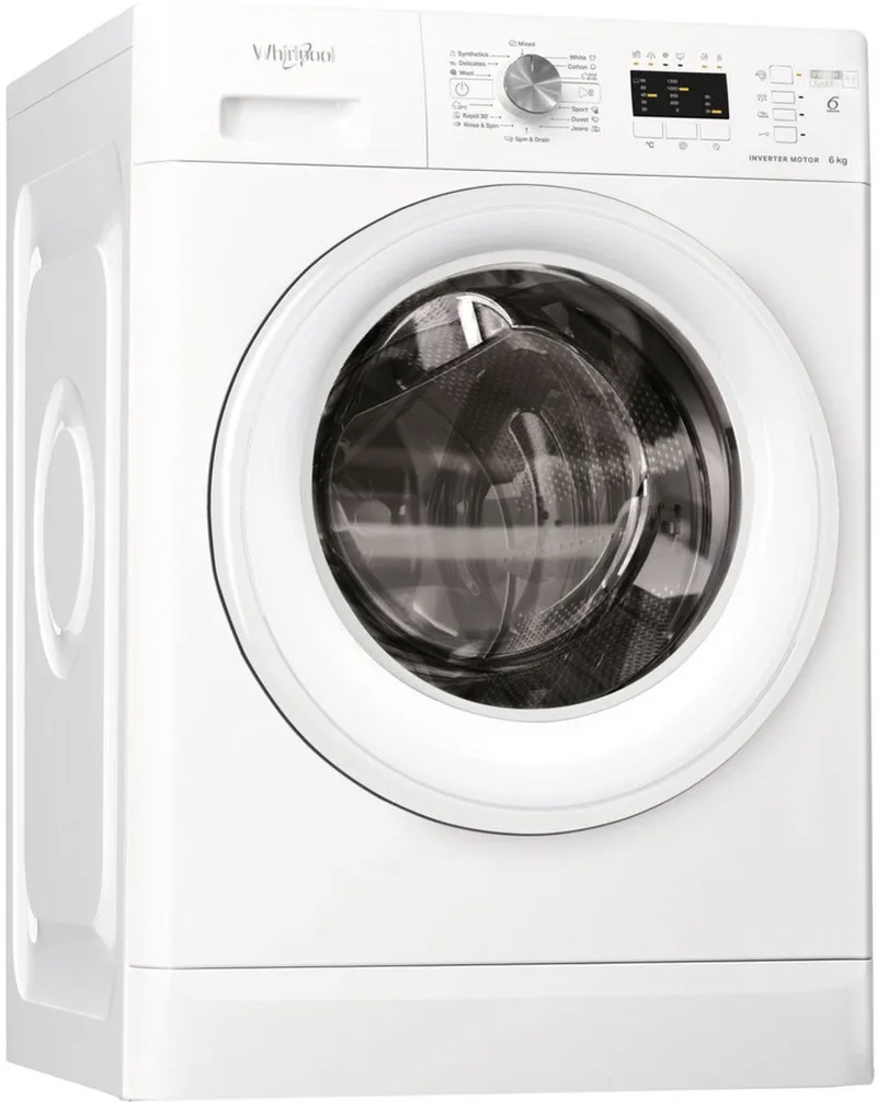 FFL 6238 W EE - Wasmachine - Voorbelading - 6 kg - 1200 RPM de Whirlpool en Blanc – photo produit