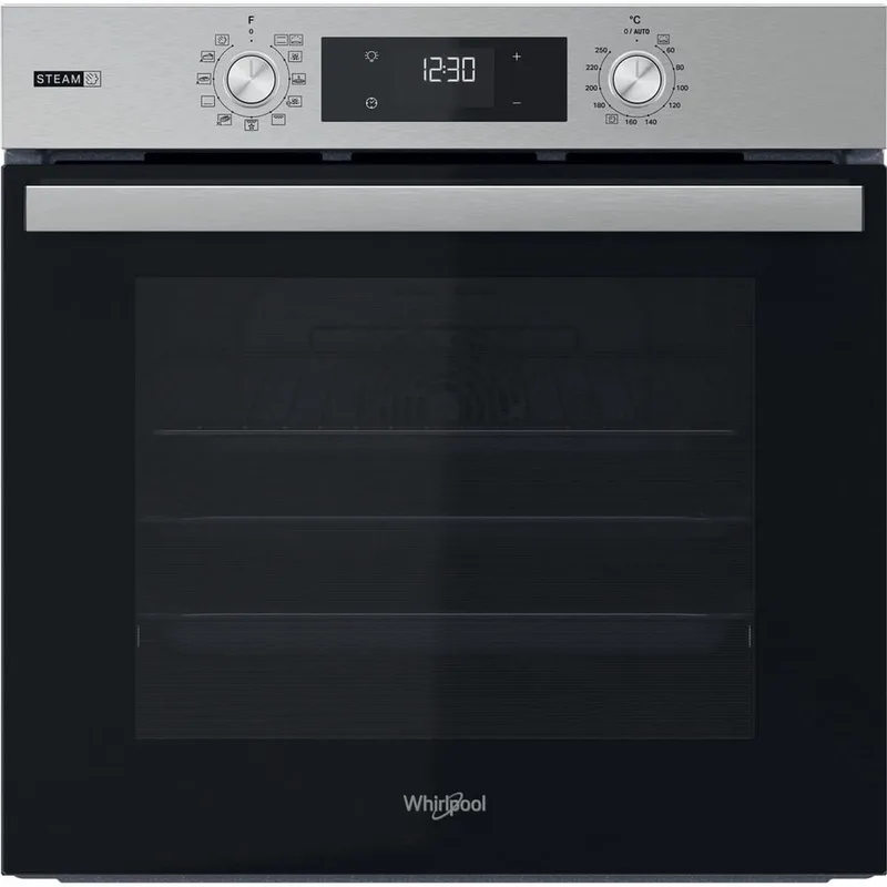 Inbouwoven | Model OMSR58CU1SX | 71 liter | 6th Sense-technologie | Steam+ by Whirlpool in Rvs – product photo