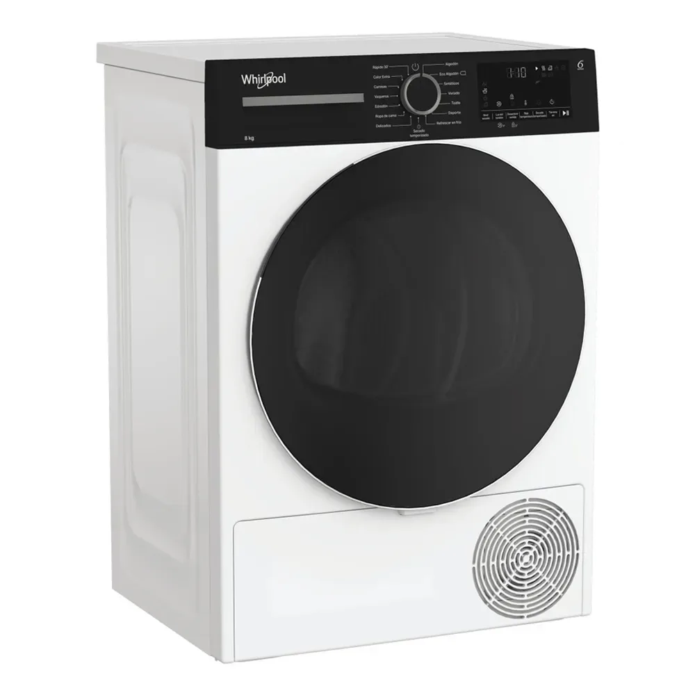 Sèche-linge à Chargement Frontal Cwsd83mwbs de Whirlpool – photo produit