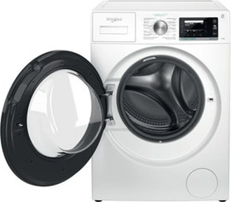W7 99 SILENCE BE wasmachine Voorlader 9 kg 1400 RPM de Whirlpool en Blanc – photo produit