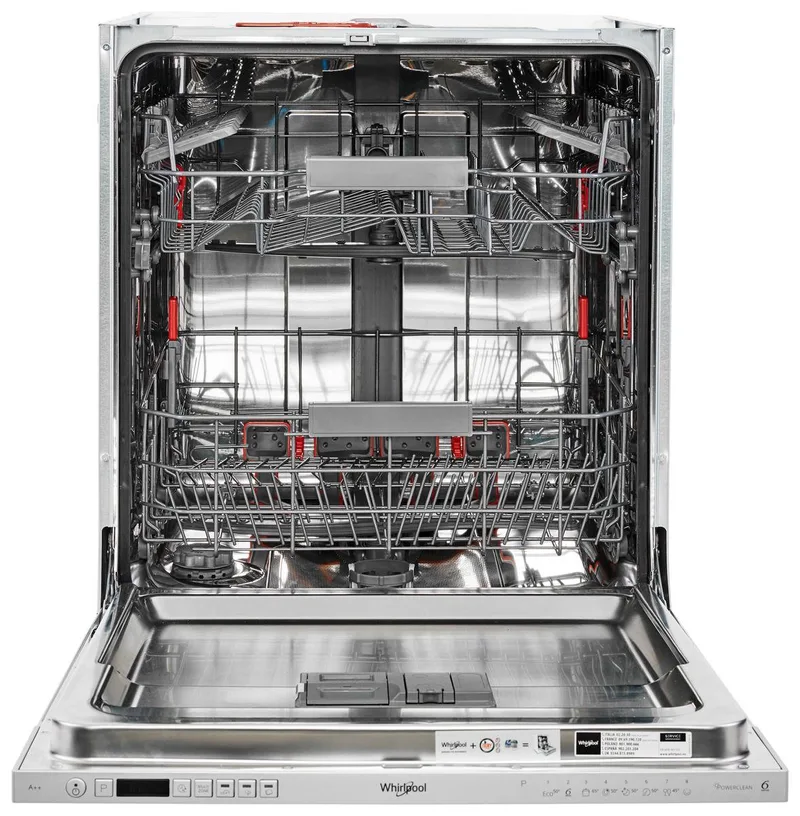WCIC 3C26 PE inbouw vaatwasser 60 cm van Whirlpool – productfoto