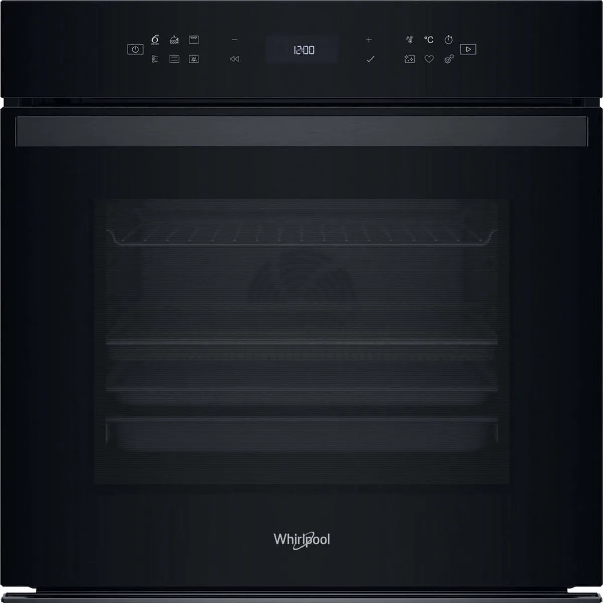 WOI68PT1SBA - Inbouwoven - 73 liter - Energielabel A - hetelucht by Whirlpool in Black – product photo
