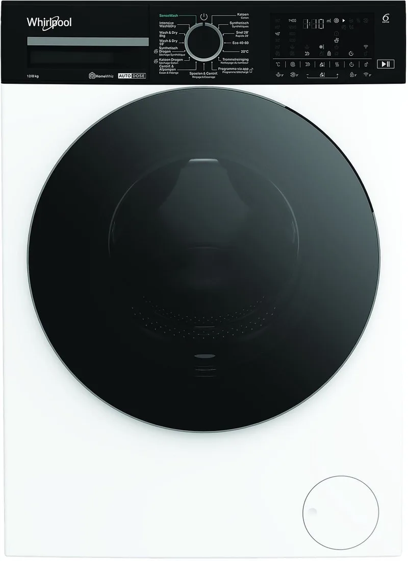 WPD 2836W ADS BE Was-droogcombinatie by Whirlpool in White – product photo