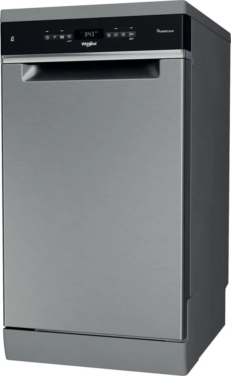 WSFO 3O34 PF X Rvs vrijstaande vaatwasser 45cm von Whirlpool – Produktfoto