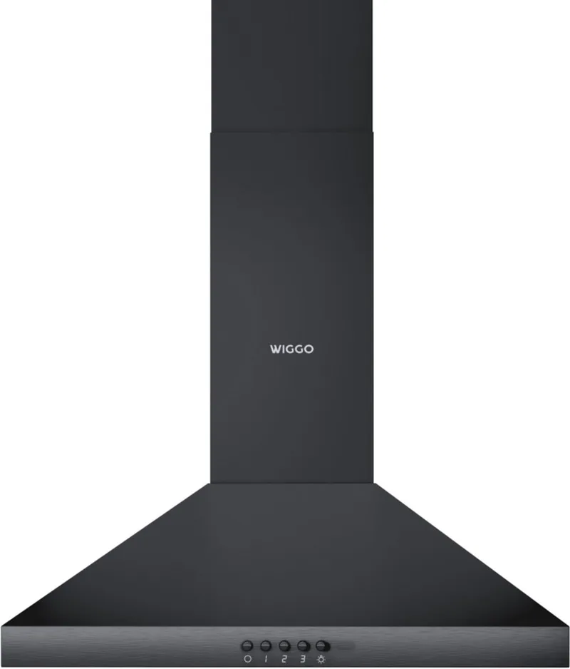 WE-A530P(B) - Wandschouw Afzuigkap - 50cm van Wiggo in Zwart – productfoto